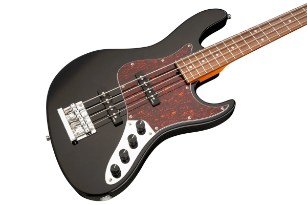 Preview: Sadowsky MetroExpress 22-Fret Will Lee Artist Line Bass, Morado Fingerboard, 4-String - Solid Black High Polish